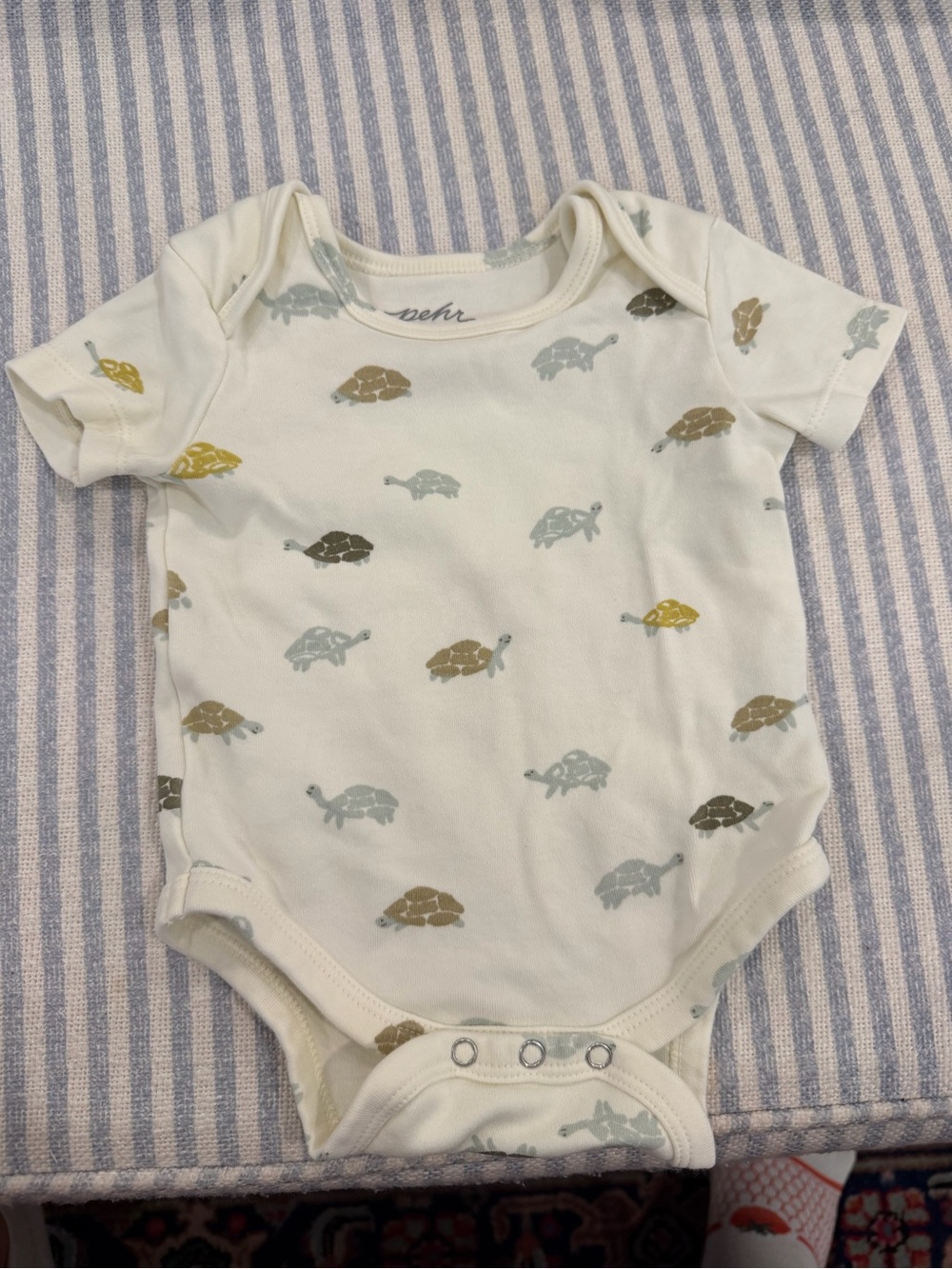 Pehr, Cream Turtle Print, Classic One-Piece